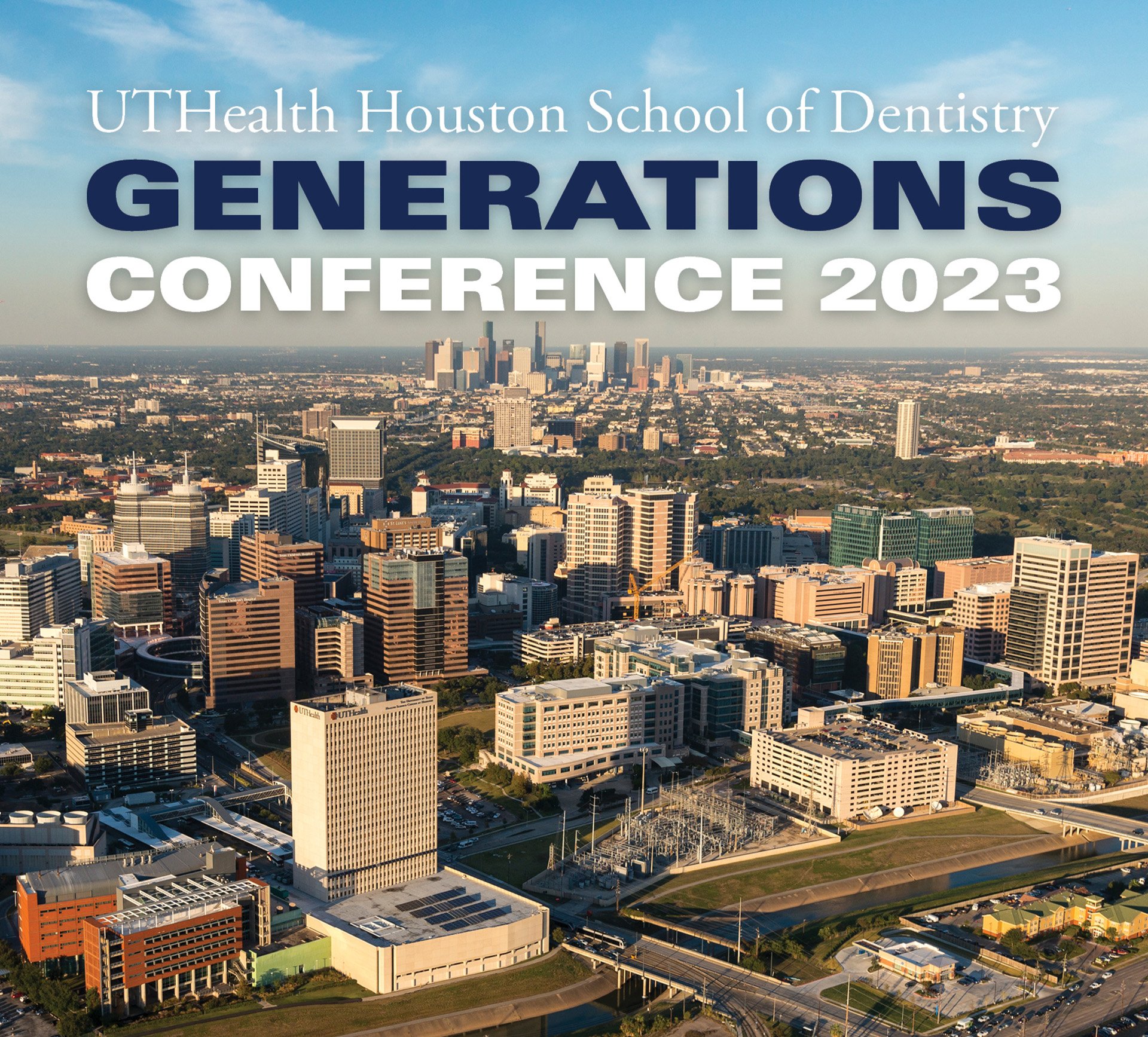 Generations Conference 2023 will be held on Friday, Sept. 8, at UTHealth Houston School of Dentistry.
