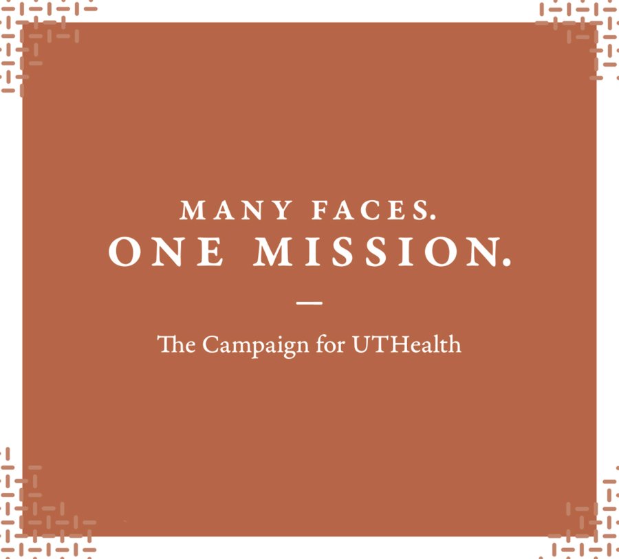 Many Faces. One Mission. campaign logo