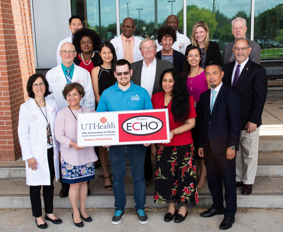 Launching the new Project ECHO hub at UTHealth School of Dentistry has been a team effort involving faculty and staff.