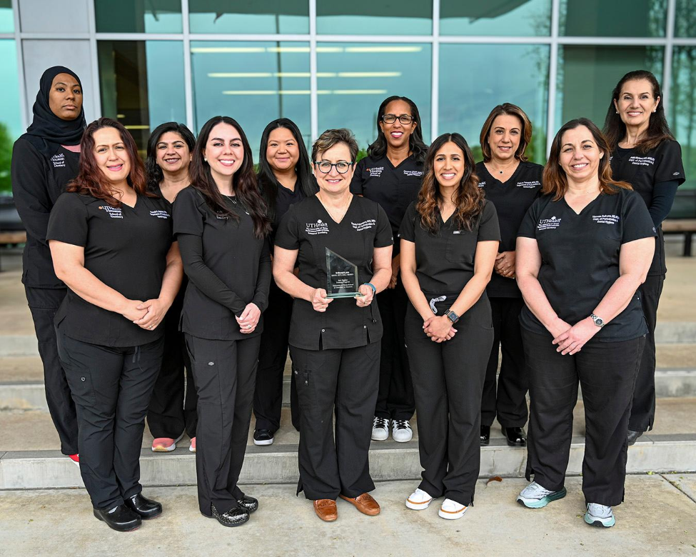 The hygiene faculty of the Department of Periodontics and Dental Hygiene received their Cuspie Award in March.